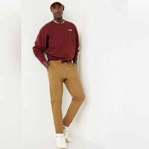 Old Navy Men's XL Built-In Flex Modern Khaki Jogger Pants – Ultimate Comfort
